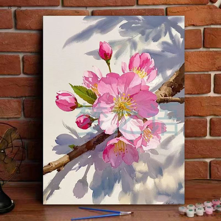 Floral Landscape Canvas Art Print Kalsten