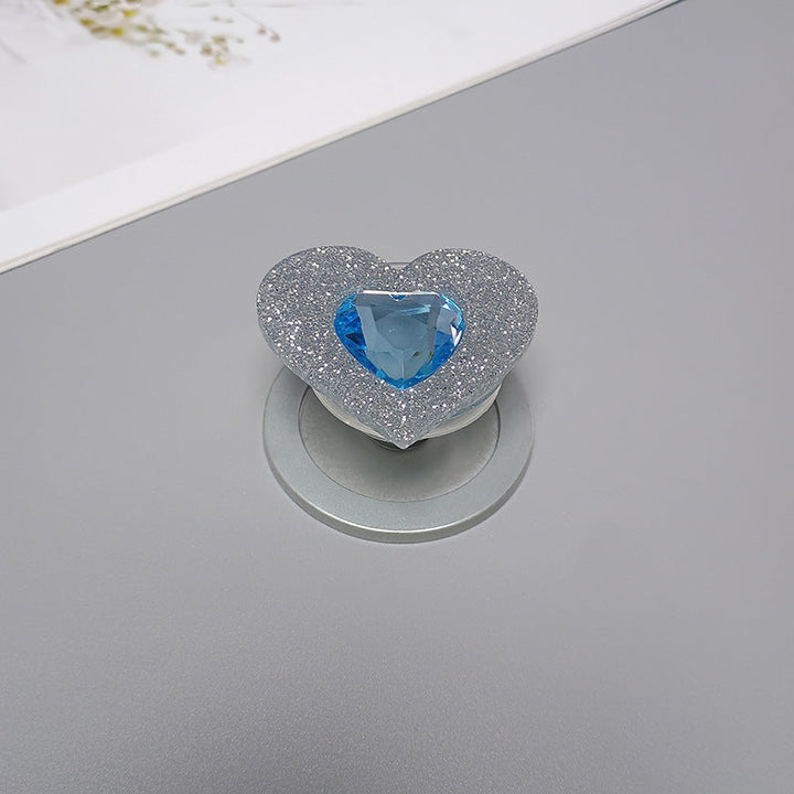 Decorative Heart-Shaped Phone Grip Kalsten