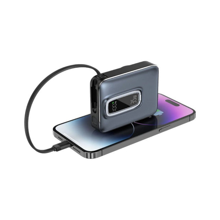 Portable Power Bank with Innovative Wireless Charging Function and Digital Charging Indicator Kalsten