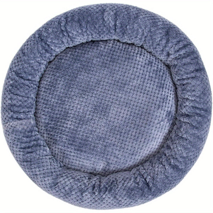 Plush Circular Dog Bed