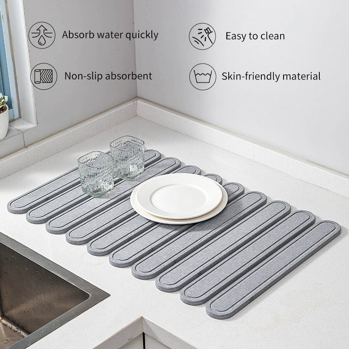 High-Absorbency Kitchen Drying Mat Kalsten