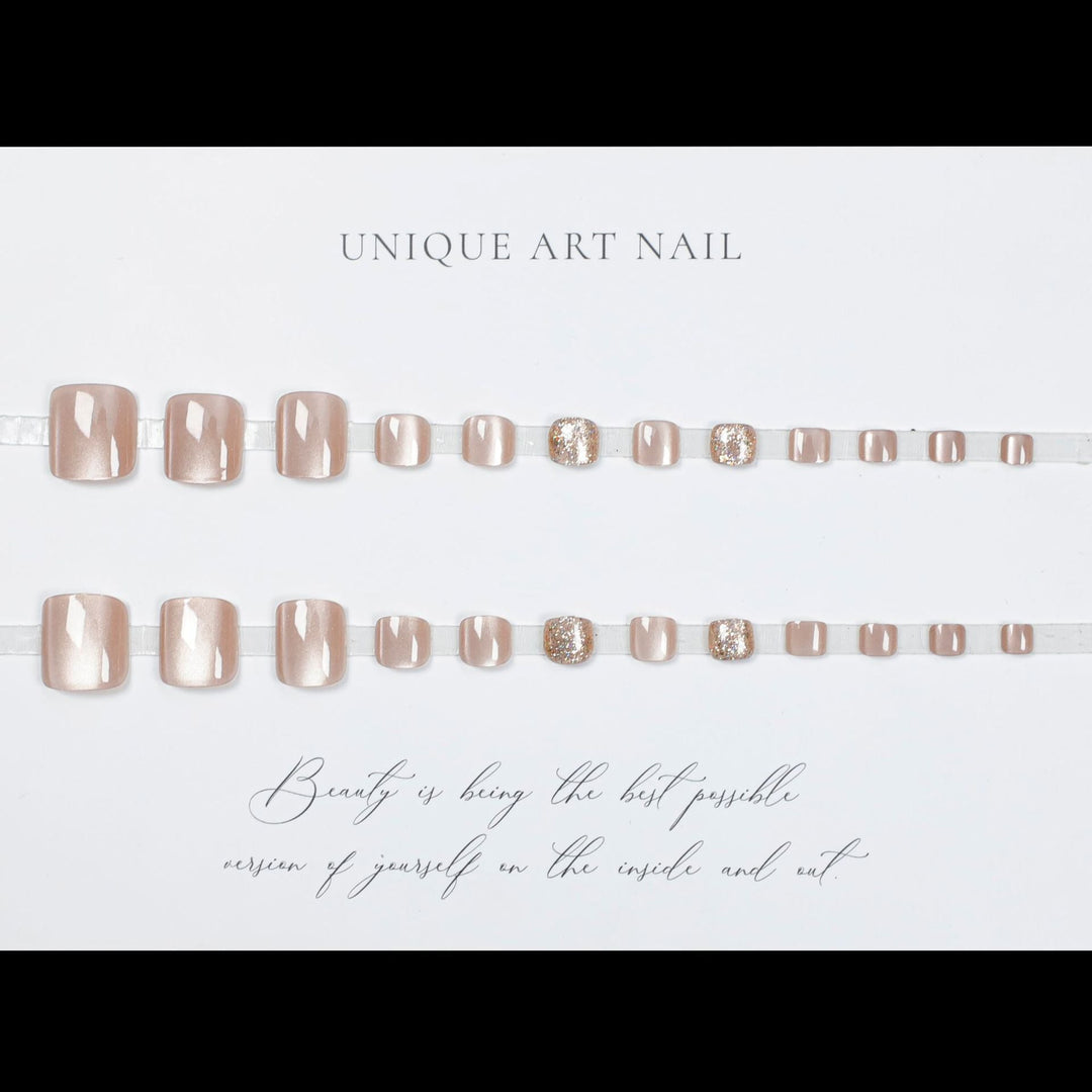 Decorative Gem-Studded Toe Nail Art Kalsten