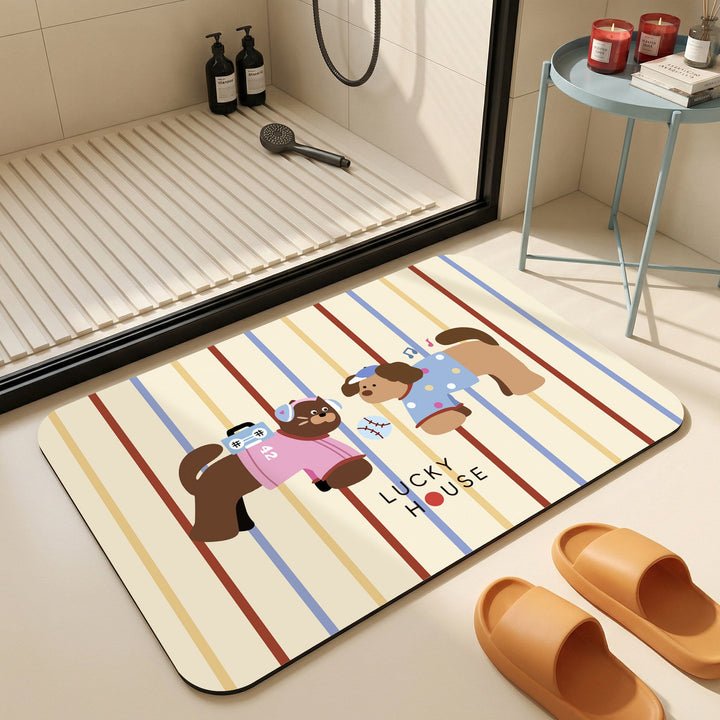 Cartoon-Themed Non-Slip Bath Mat Kalsten