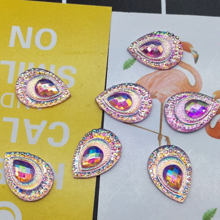 Glittering drop appliqués Kalsten