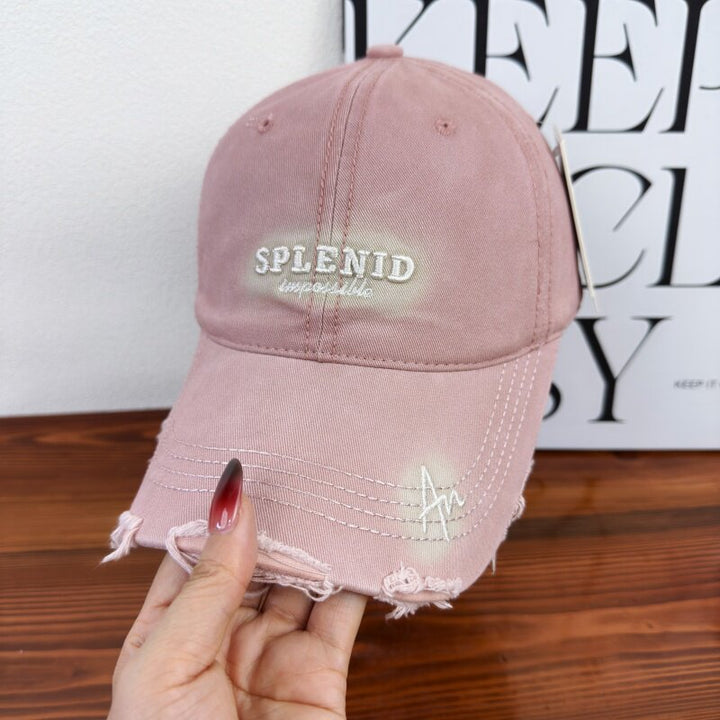 Women's Distressed Graphic Baseball Cap Kalsten