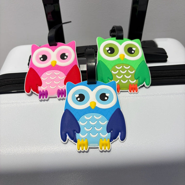Owl-Shaped Luggage Tag Kalsten