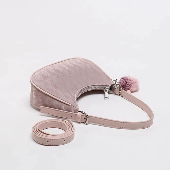 Stylish Quilted Hobo Bag Kalsten