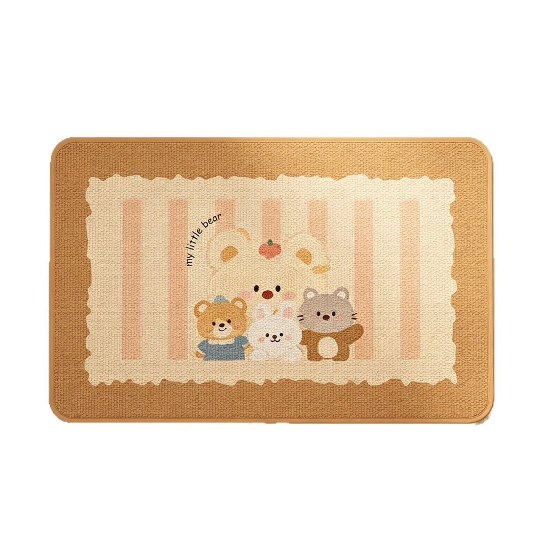 Cute Cat-Themed Indoor Mat Kalsten