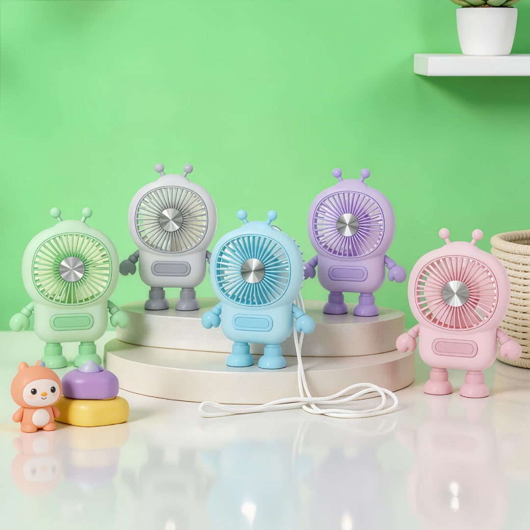 Portable Mini Hand Fan in Creative Robot Design Kalsten