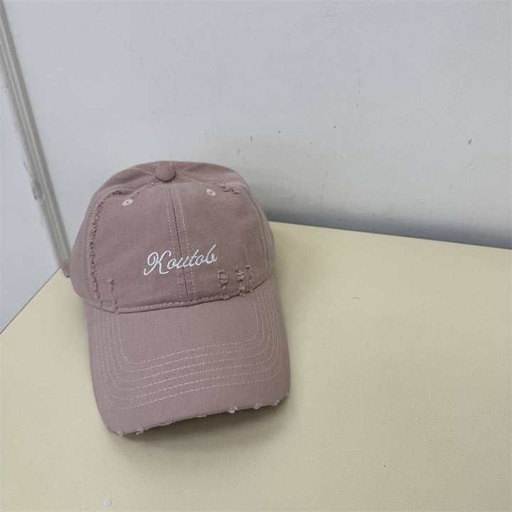 Men's Distressed Cotton Baseball Cap Kalsten 1783921814