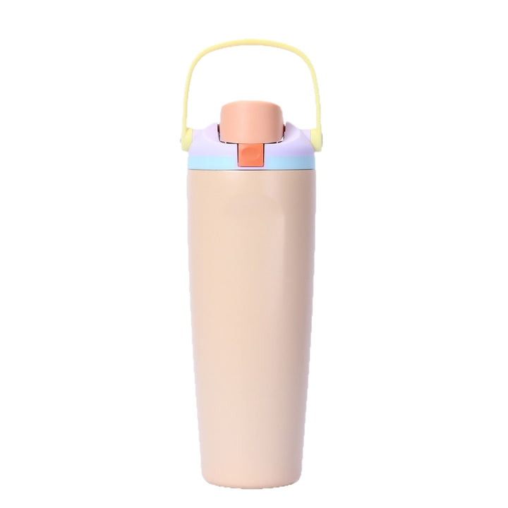 Women's insulated drinking bottle with ergonomic carry handle Kalsten