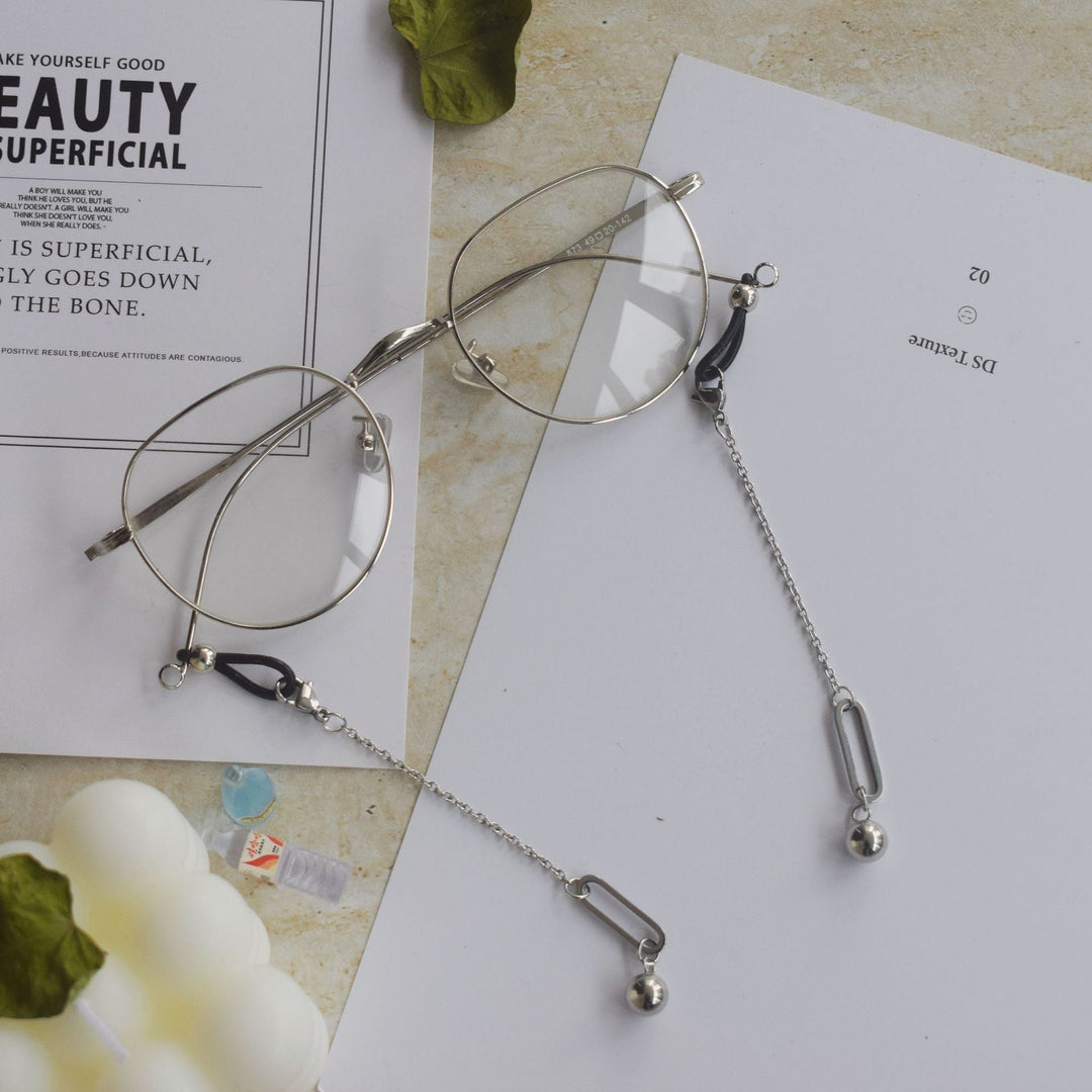 Contemporary Drop Earrings with Metallic Accents Kalsten