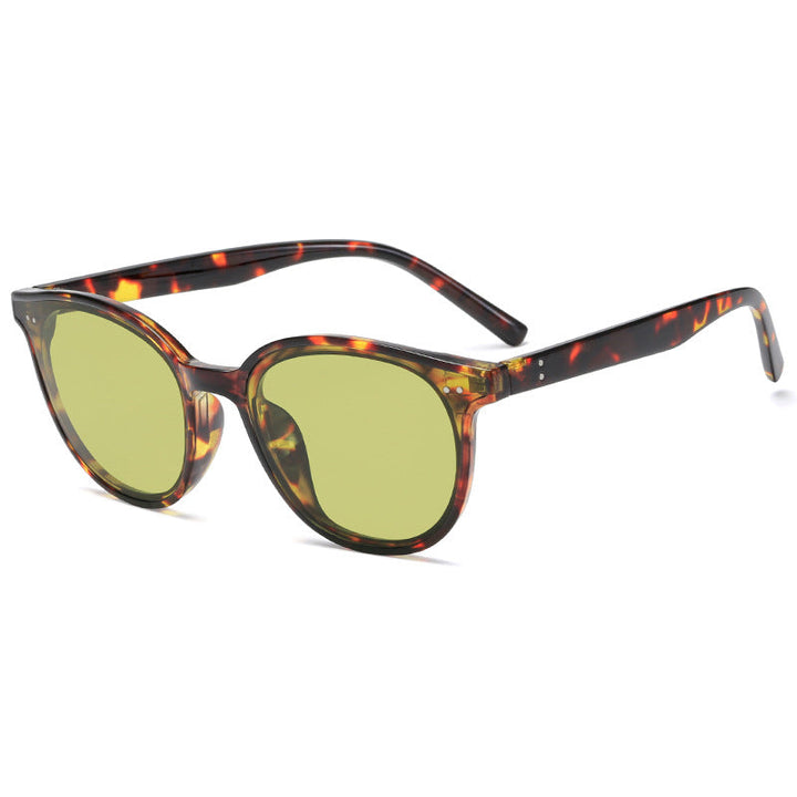 Women's round sunglasses with stylish design and UV protection Kalsten