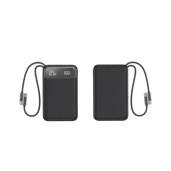 Slim Powerbank with digital charge level display and fast charging function Kalsten