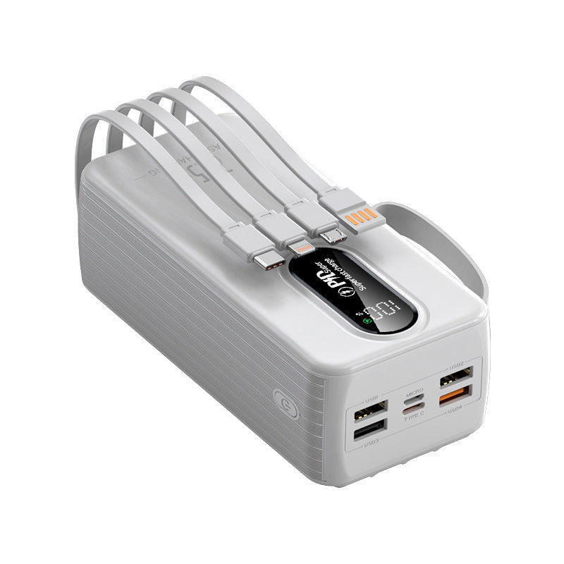 Power bank with digital charging display and multi-charging ports Kalsten