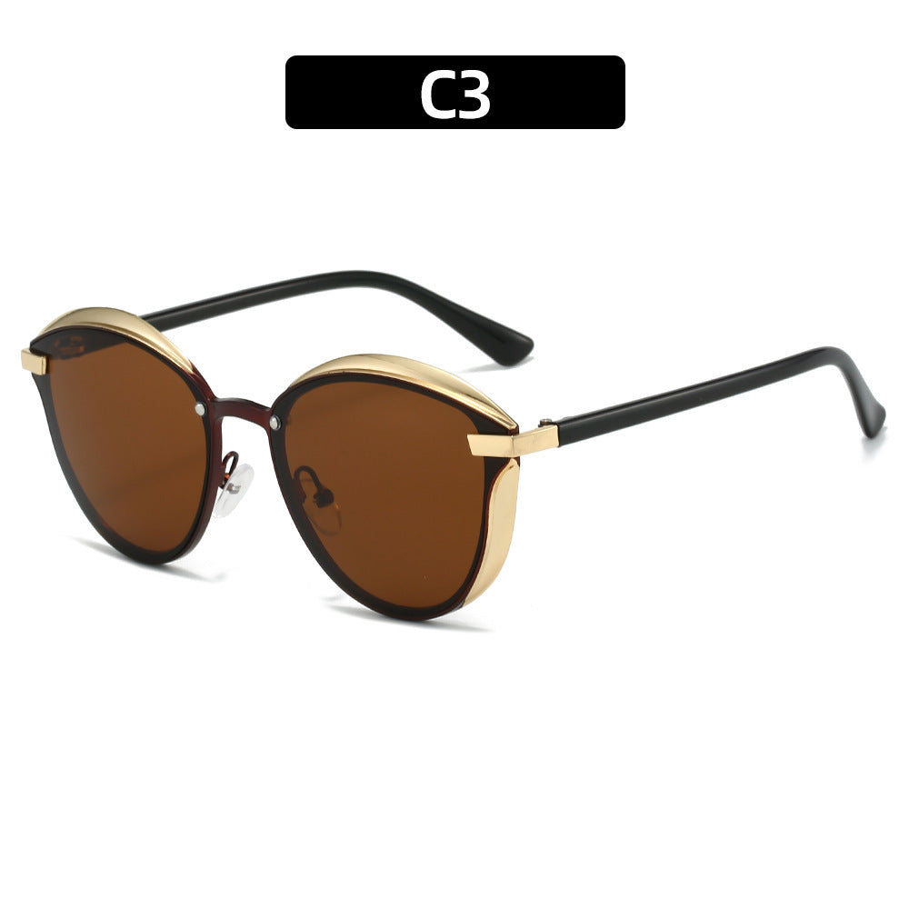 Women's sunglasses with luxurious metal frame and harmonious contour Kalsten