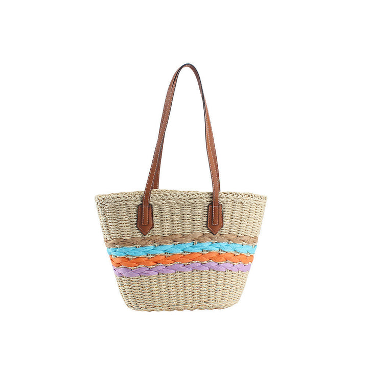 Handbag with Colorful Braided Details Kalsten