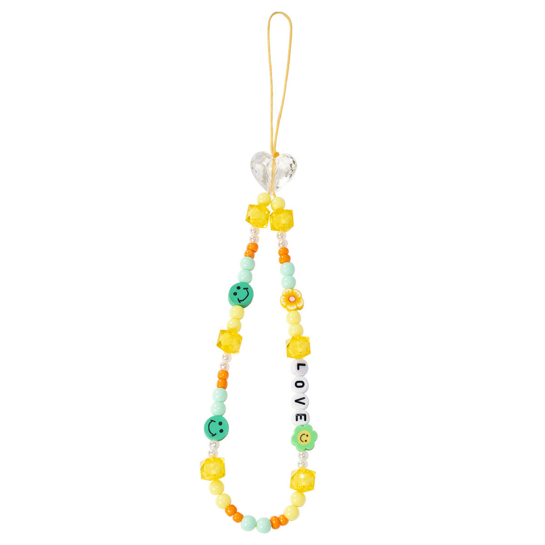 Beaded Smile Face Eyewear Chain Kalsten