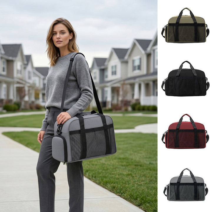 Spacious Multi-Pocket Travel Duffle Bag Kalsten
