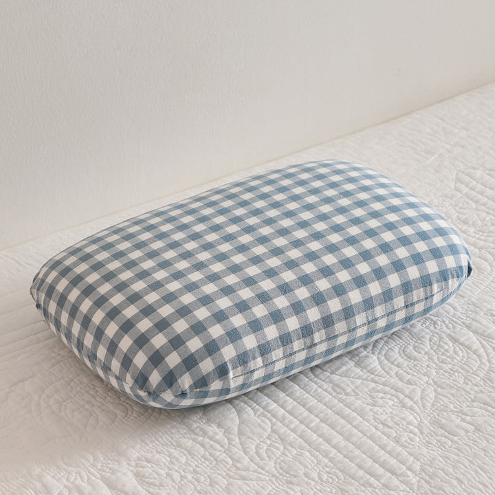 Comfort Pillow with Checked Design Kalsten