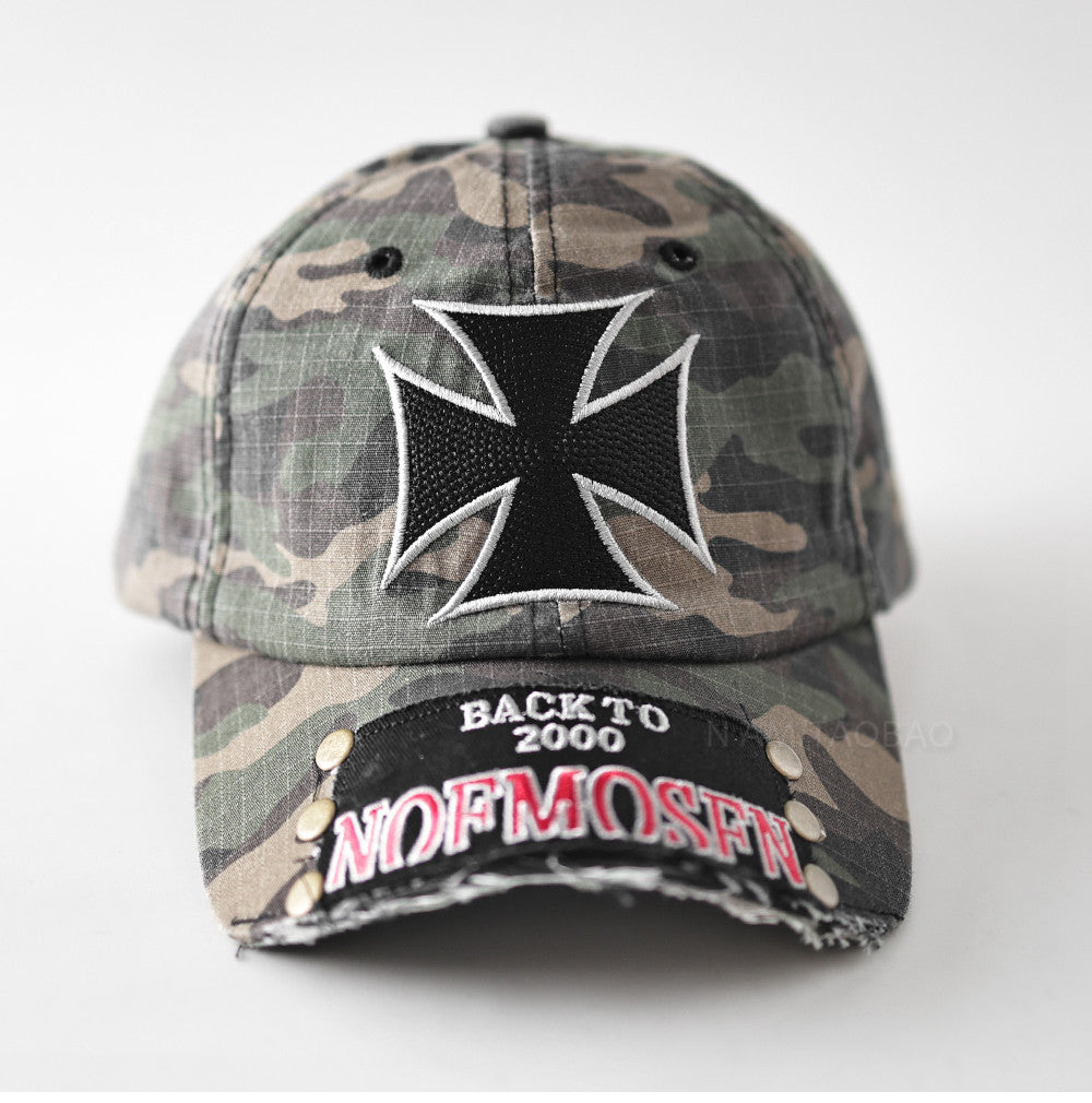 Men's Distressed Vintage Graphic Cap Kalsten