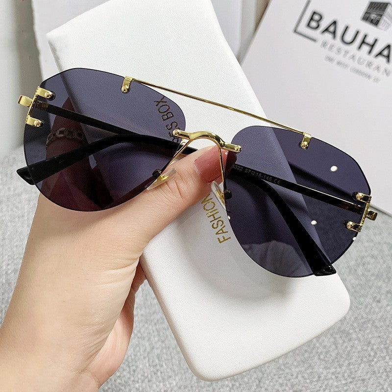 Ladies trendy sunglasses in elegant, polygonal design Kalsten