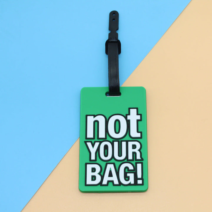 Unisex Luggage Tag with Custom Message Kalsten