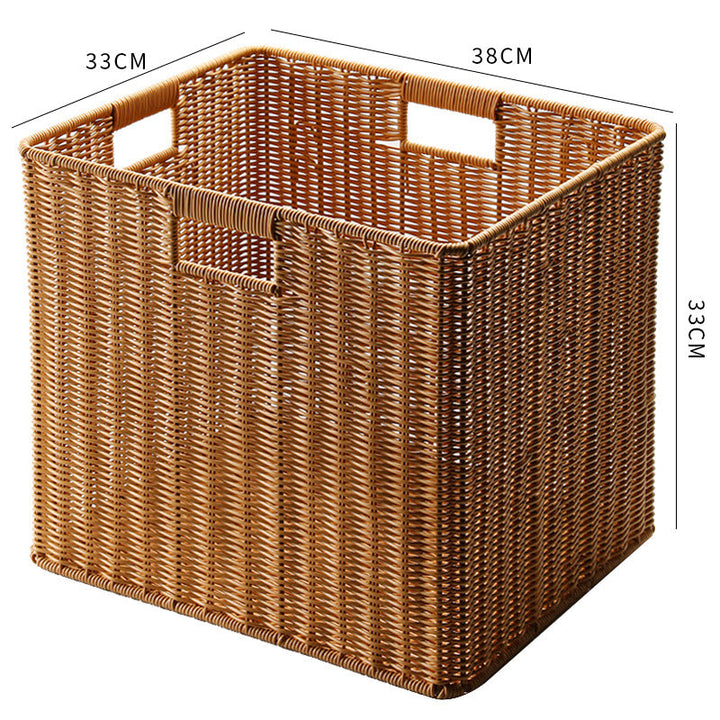 Unisex Spacious Storage Basket made of Woven Natural Material Kalsten