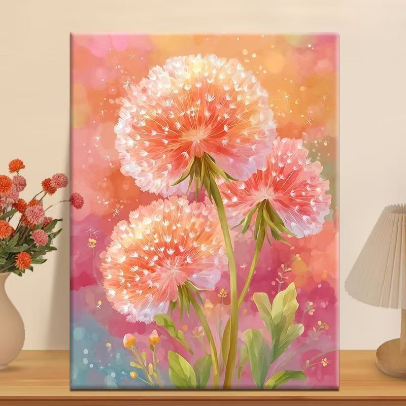 Floral Fantasy Illustration Canvas Art Kalsten