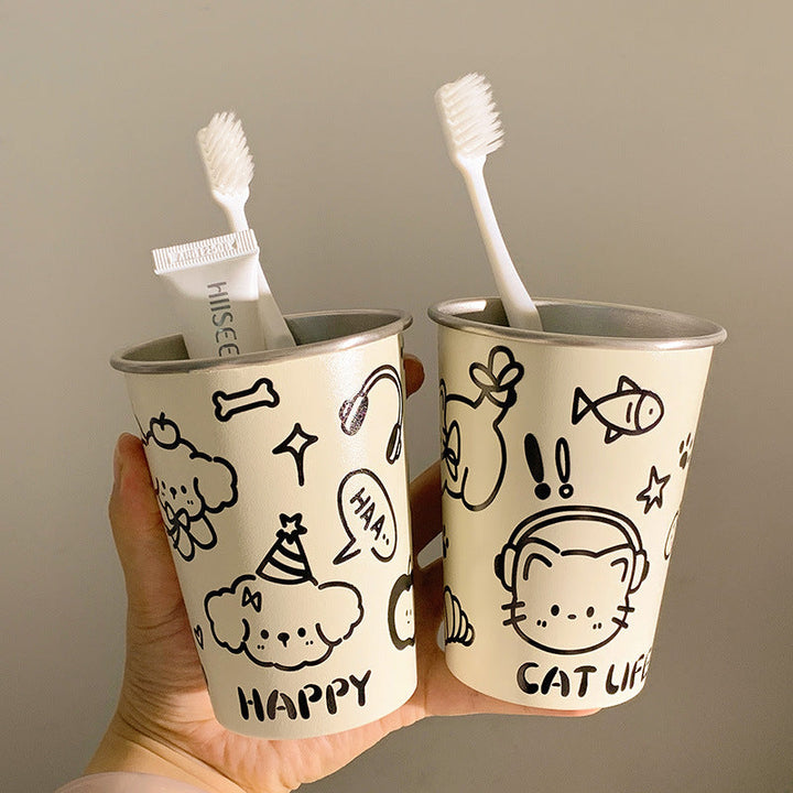 Playful paper cup with cheerful animal design Kalsten