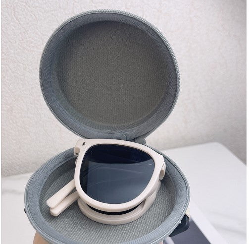 Ladies trendy sunglasses with unique facet frame Kalsten