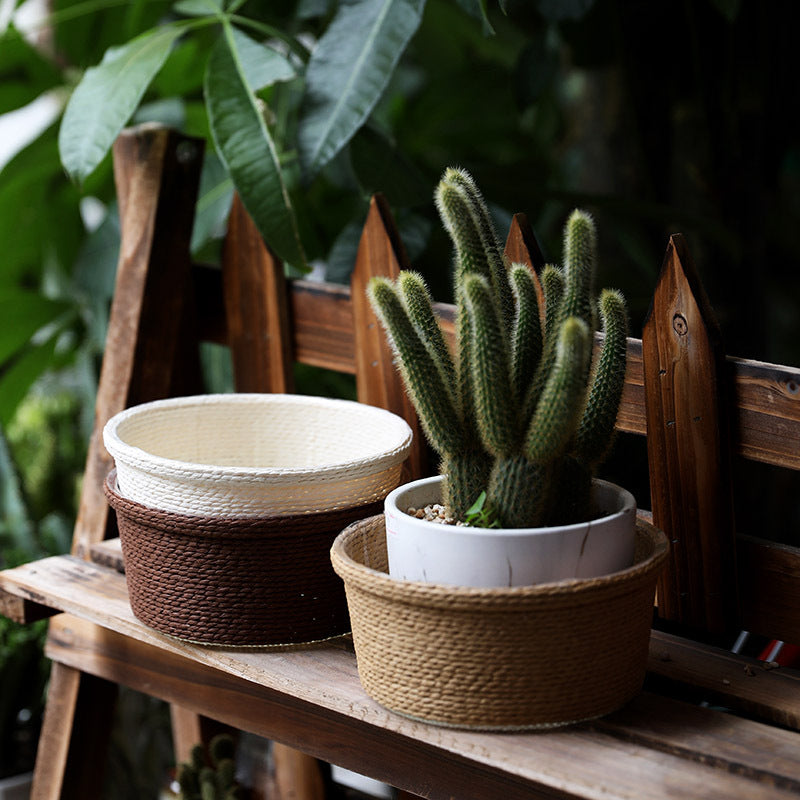 Decorative Woven Planter Kalsten