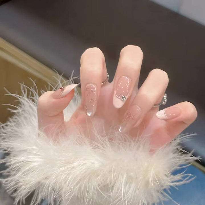 Premium Glittering Press-On Nail Extensions Kalsten