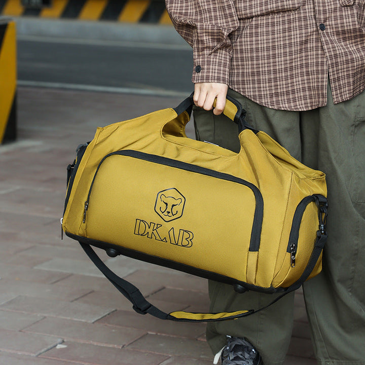 Sporty Duffel Bag with Expandable Compartments and Practical Carrying System Kalsten