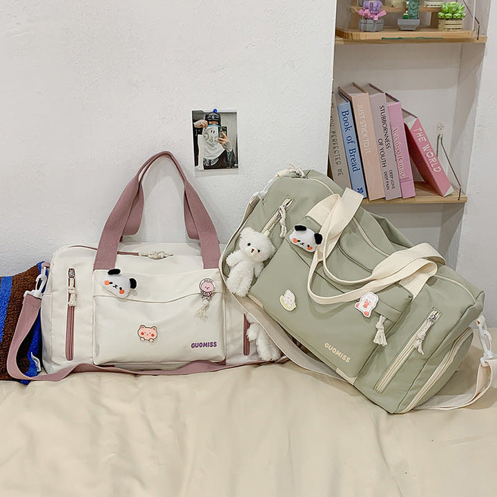 Sporty Travel Bag with Playful Designs Kalsten