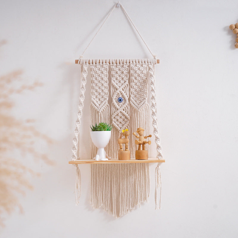 Macrame Decorative Wall Shelf Acalora
