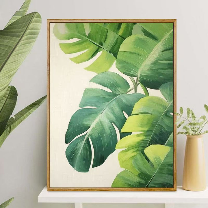 Tropical Leaf Canvas Artwork Kalsten