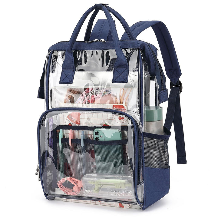 Unisex Transparent Organizer Backpack Kalsten