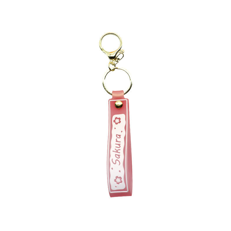 Unisex keychain with floral design Kalsten