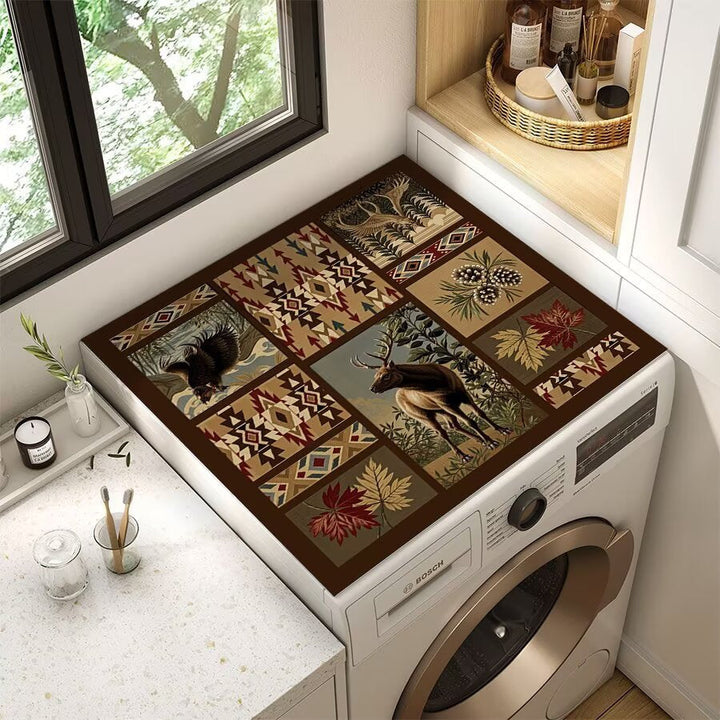 Wildlife-Themed Laundry Room Mat Kalsten