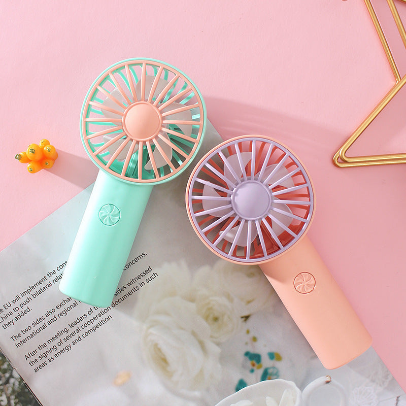 Ladies Portable Handheld Fan with Ergonomic Grip and Quiet Operating Modes Kalsten