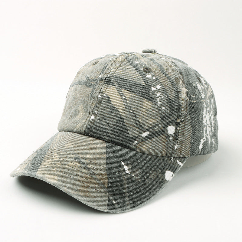 Unisex Camo Print Adjustable Baseball Cap Kalsten