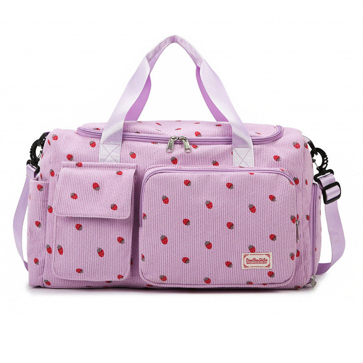 Sporty Travel Bag With Multifunctional Pockets Kalsten