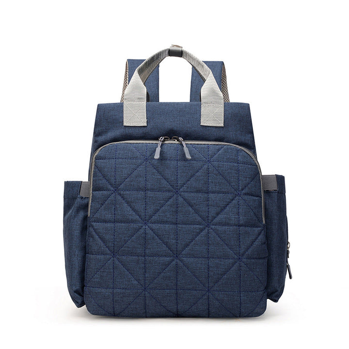 Quilted Multi-Functional Backpack