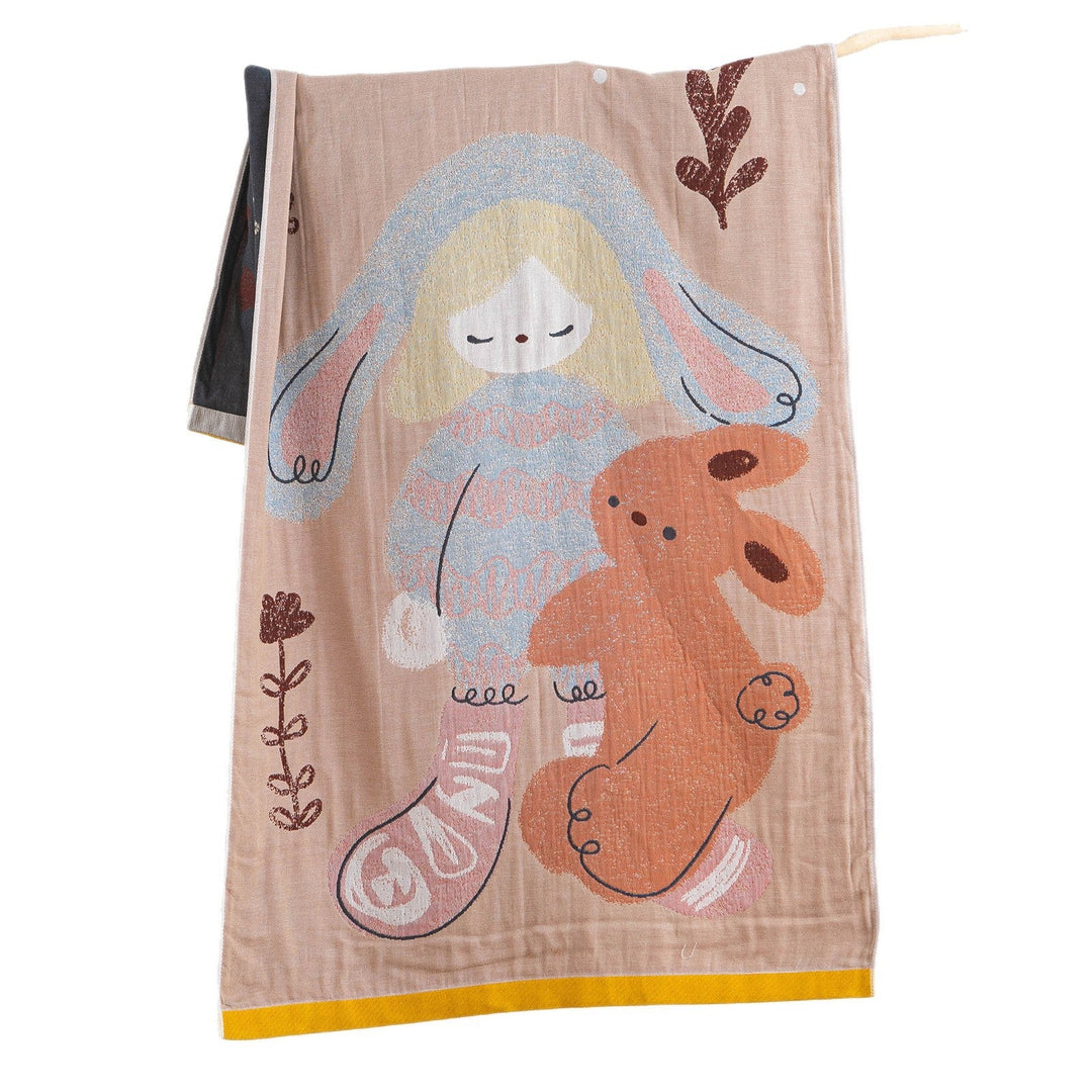 Women's cuddly cloth with processed bear motif Kalsten