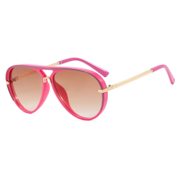 Women's fashion pilot sunglasses with elegant metal accents Kalsten