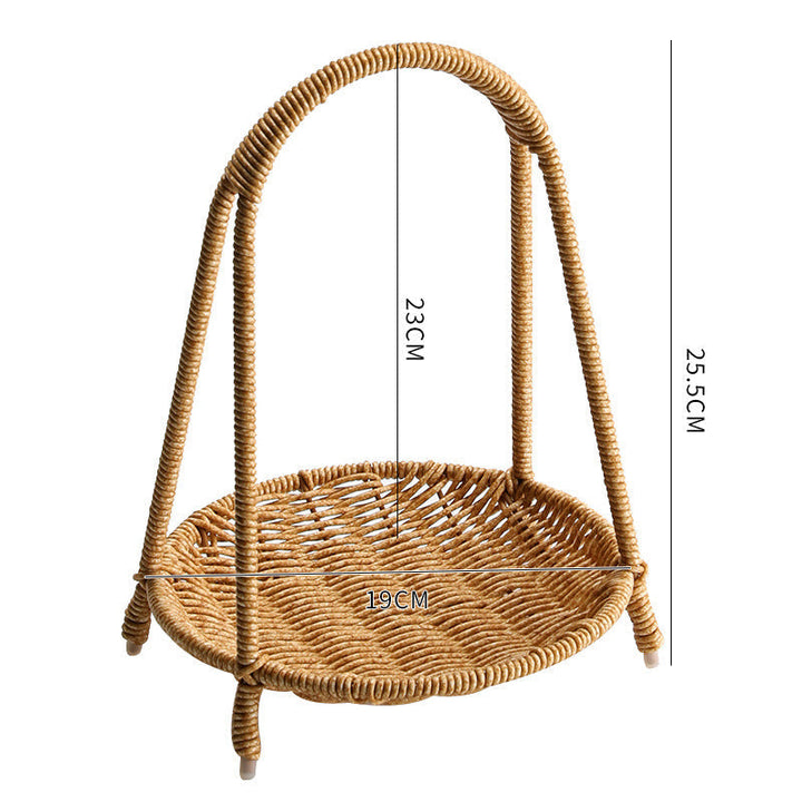 Elegant Woven Storage Basket Kalsten