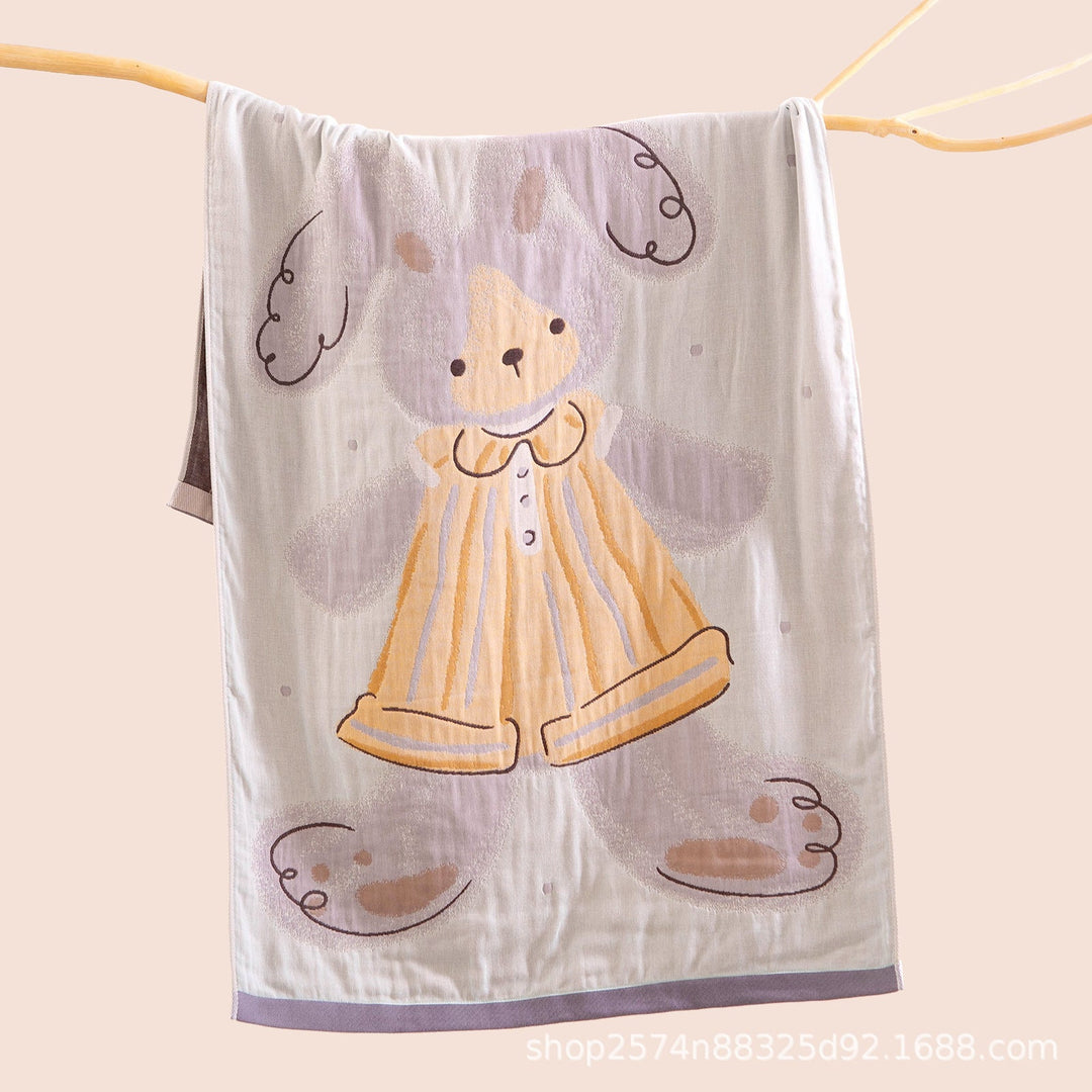 Women's cuddly cloth with processed bear motif Kalsten