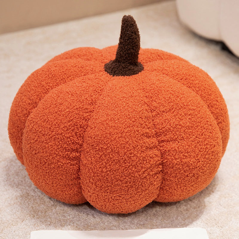 Plush cushion in pumpkin design Kalsten