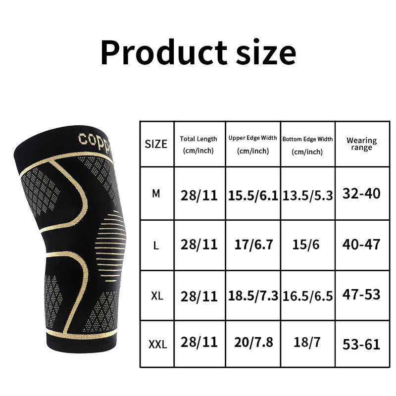 Copper Infused Knee Support Sleeve Kalsten